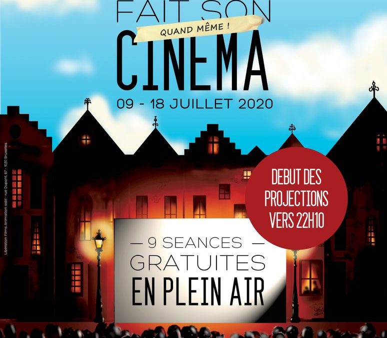 Cet été, Bruxelles fera (quand même) son cinéma !