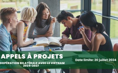 Appel à projets – Coopération avec le Vietnam (2025-2027)