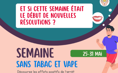 Participez à la Semaine sans tabac